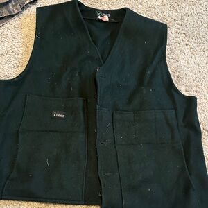 Codet Men’s Military-Style Dark Green Field Vest